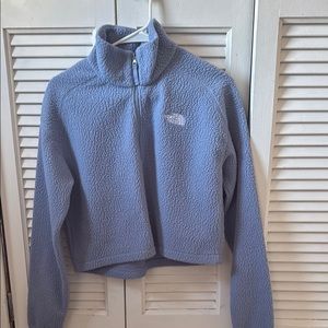 The North Face Light Blue Fleece Jacket